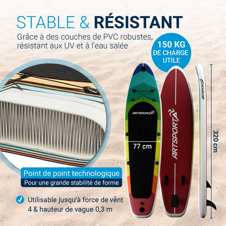 Set de planche de stand up paddle - Kayak