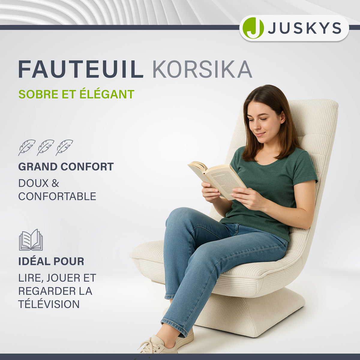 Fauteuil relax Corsica avec cordon
