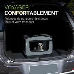 cage de transport pliable pour chien Lassie