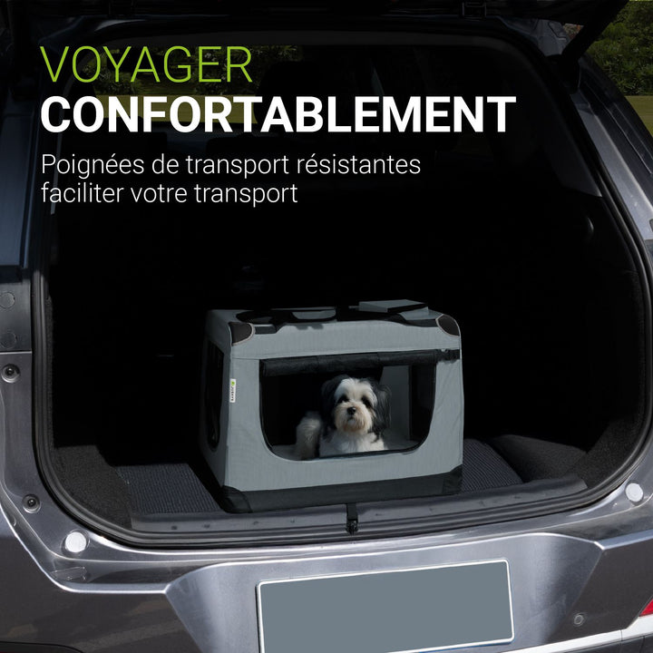 cage de transport pliable pour chien Lassie