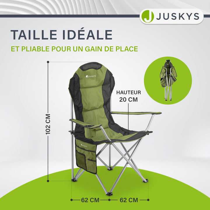 Chaise de camping Lido
