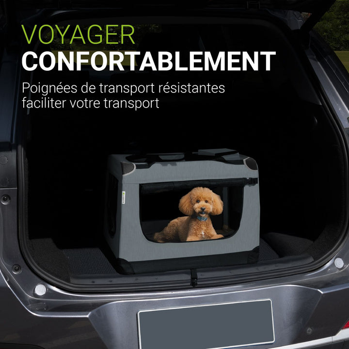 cage de transport pliable pour chien Lassie