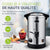 Cuiseur à vin chaud Teramo, 7 l ou 10 l
