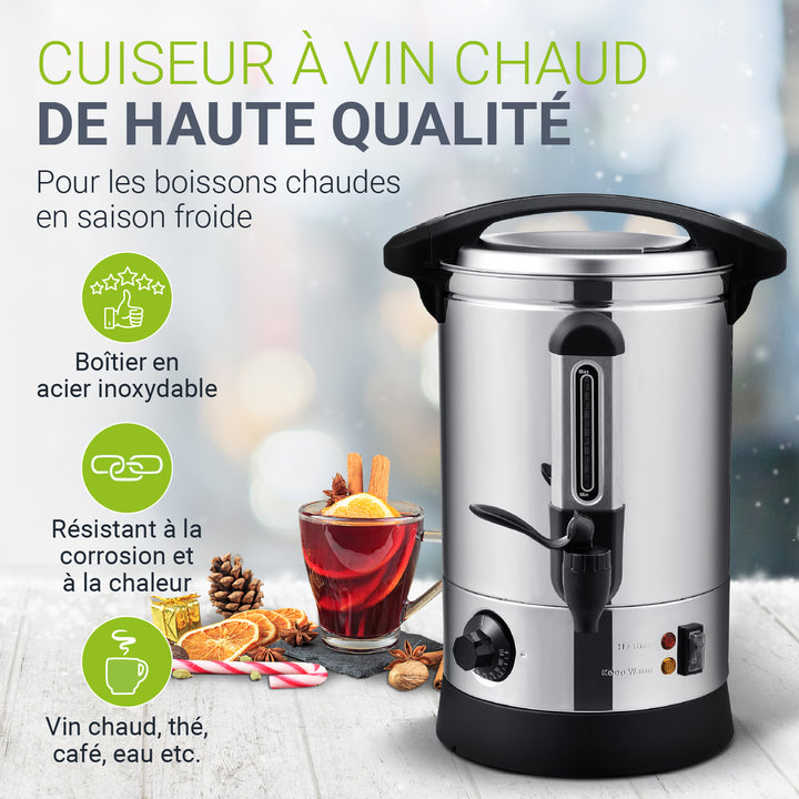 Cuiseur à vin chaud Teramo, 7 l ou 10 l