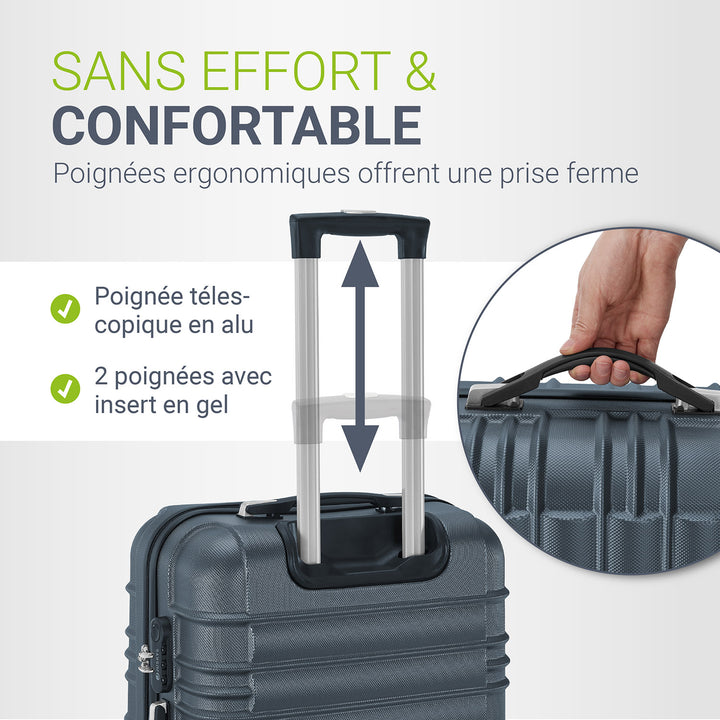 Ensemble de valises rigides Rome