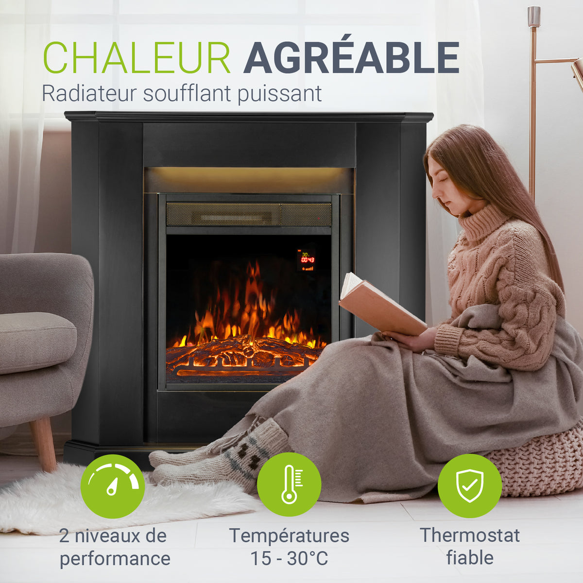 Cheminée électrique