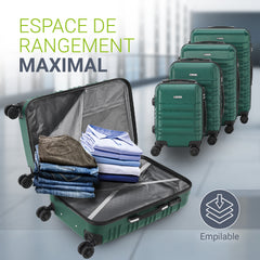 Ensemble de valises rigides Rome