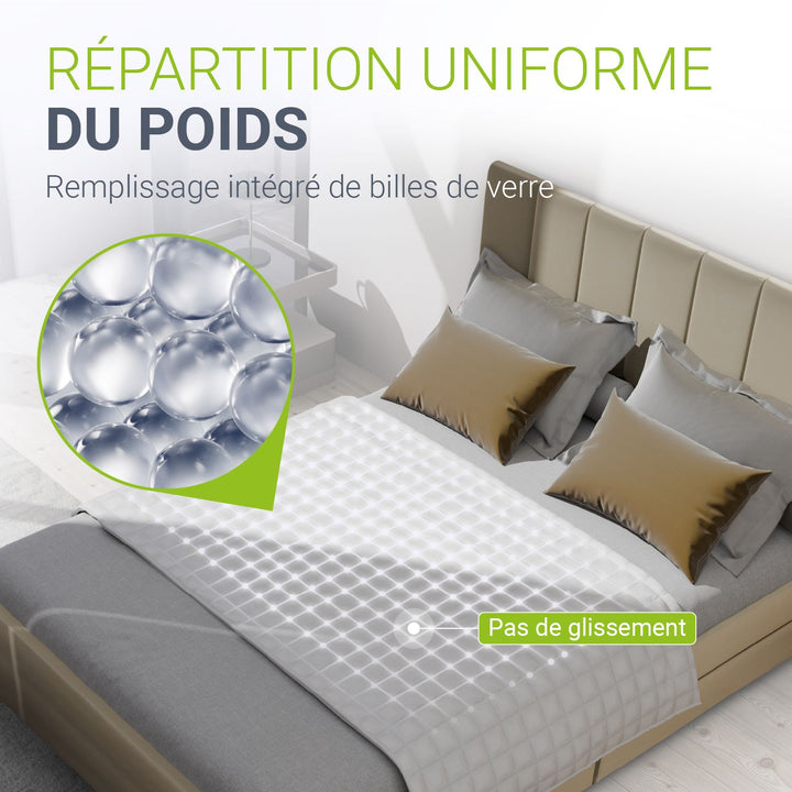 Couverture lestée 135x200 cm pour un meilleur sommeil