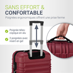 Ensemble de valises rigides Rome