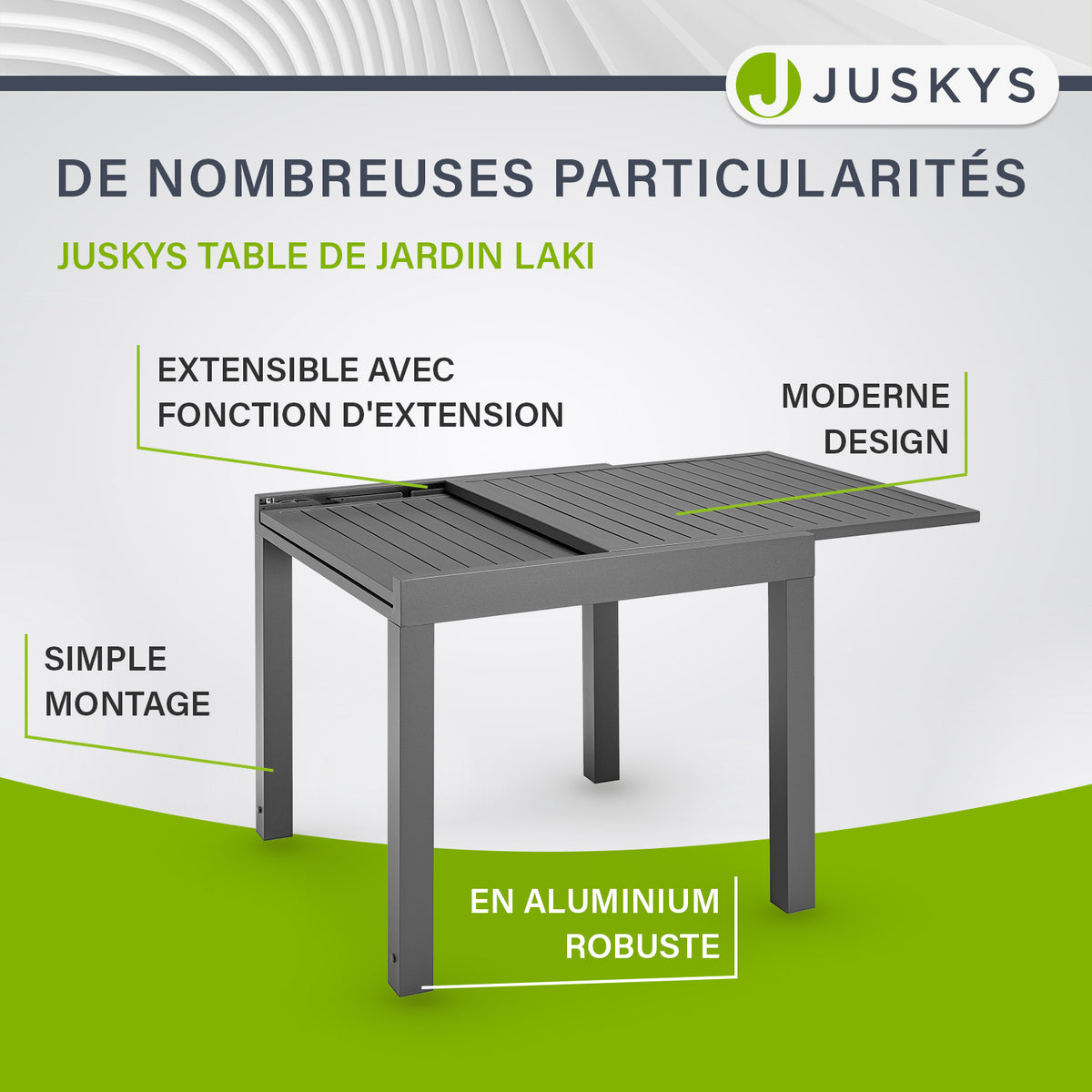 Table de jardin Laki