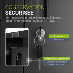Classeur en métal