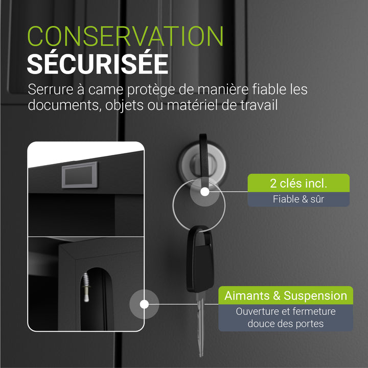 Classeur en métal