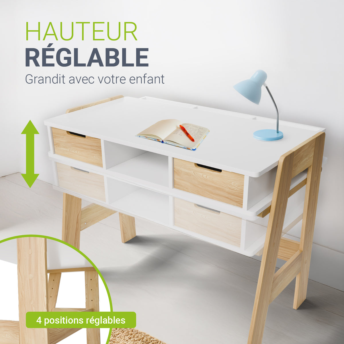 Bureau pour enfants Fietje