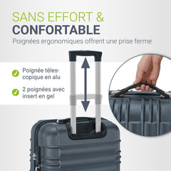 Ensemble de valises rigides Rome