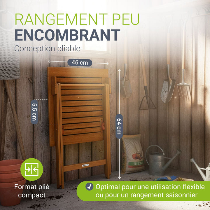 Table en bois pliable Zadar