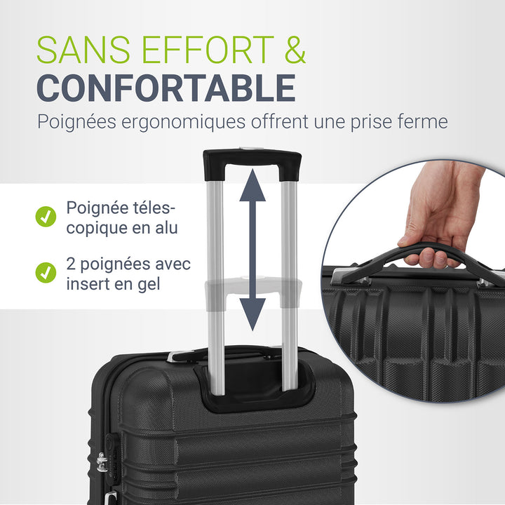 Ensemble de valises rigides Rome