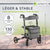 Déambulateur en aluminium Vital avec siège