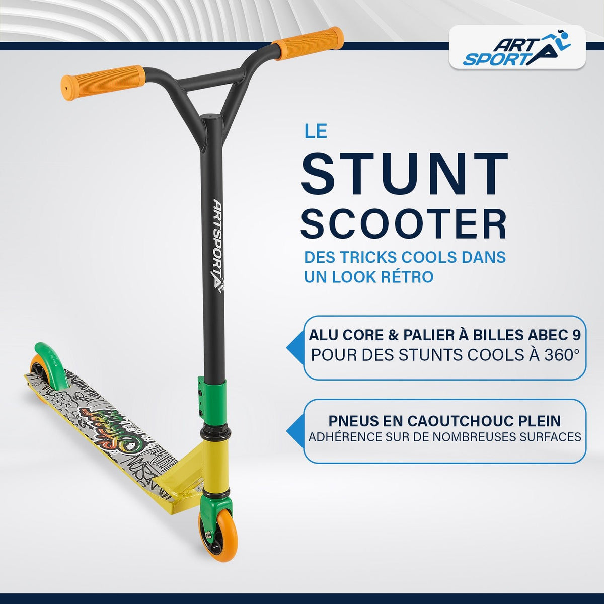 Trottinettes acrobatiques pour enfants