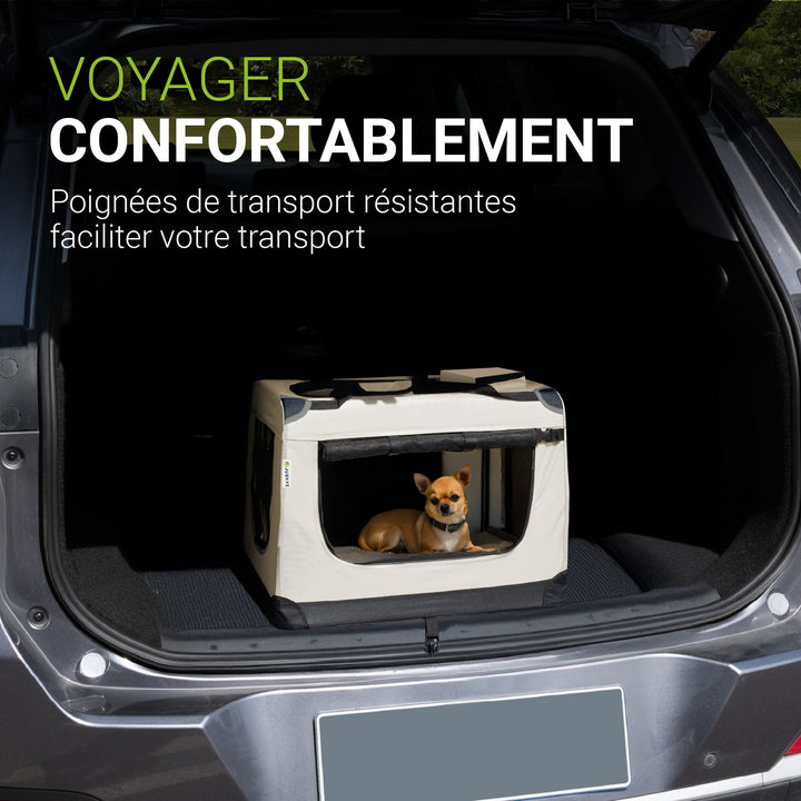 cage de transport pliable pour chien Lassie