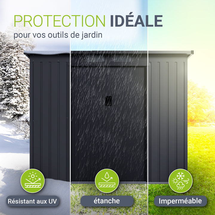 Abri à outils en métal