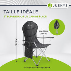 Chaise de camping Lido