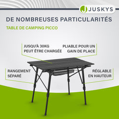 Table de camping pliable Picco