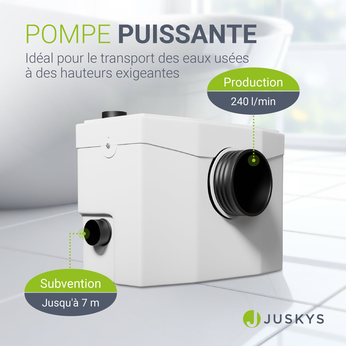 Station de relevage 600 W