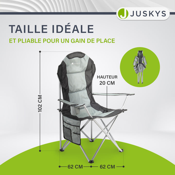 Chaise de camping Lido