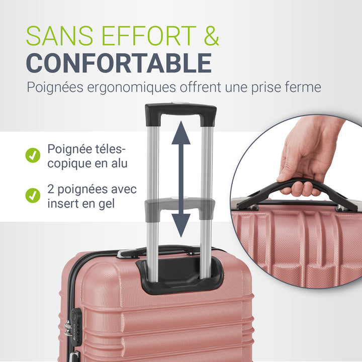 Ensemble de valises rigides Rome