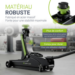 Cric de voiture 2,5 t avec boîte de transport
