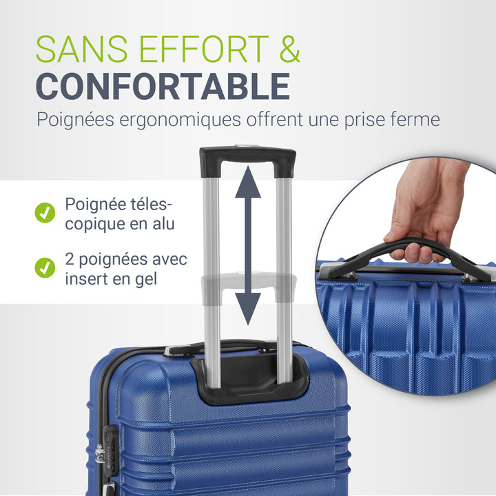 Ensemble de valises rigides Rome