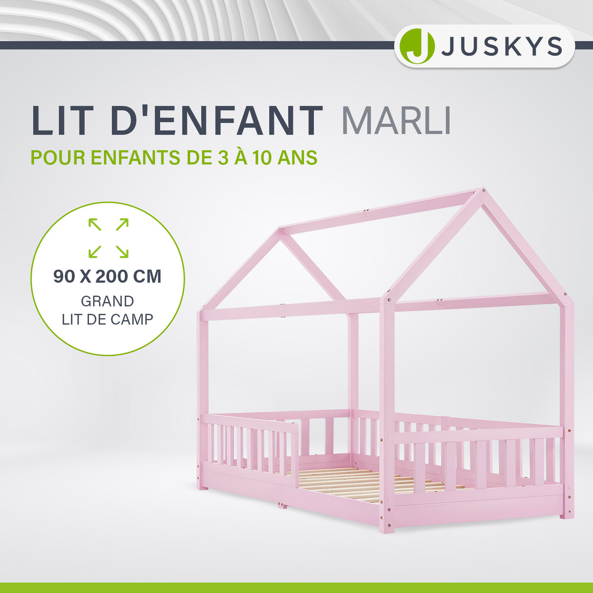 Lit enfant Marli 90 x 200 cm