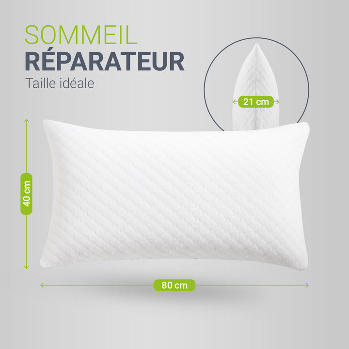 Oreillers - lot de 2