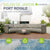 Ensemble de meubles de jardin haut de gamme Port Royale