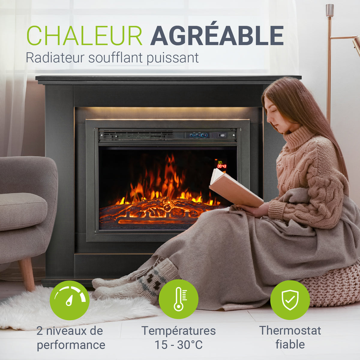 Cheminée électrique