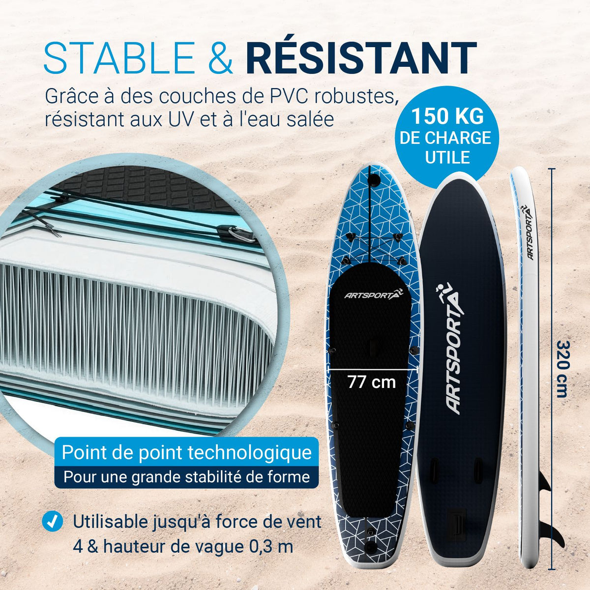 Set de planche de stand up paddle - Kayak