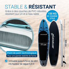 Set de planche de stand up paddle - Kayak