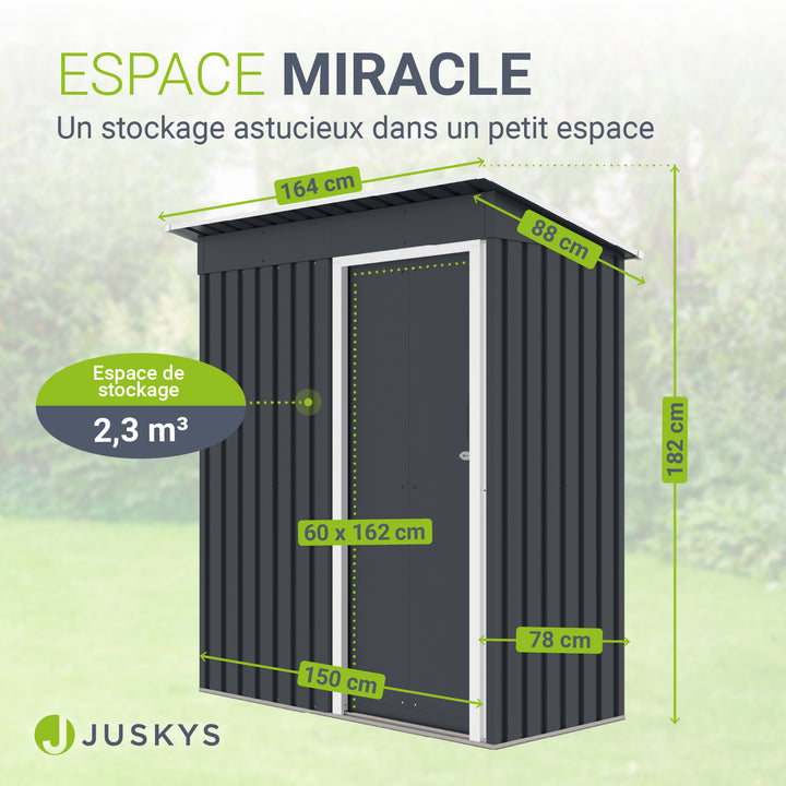 Abri à outils en métal