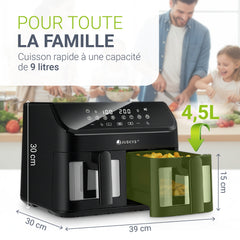 Friteuse à air 9 L