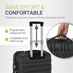 Ensemble de valises rigides Rome