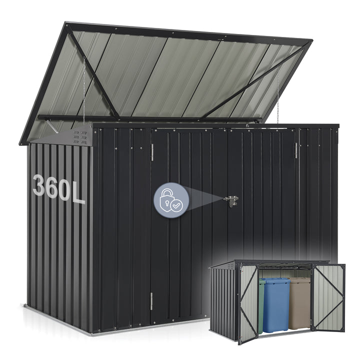 Bac à déchets Namur 1,9 m²