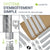 Étagère de rangement Easy lot de 2 160 x 80 x 40 cm
