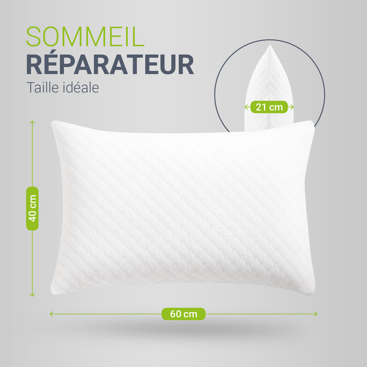 Oreillers - lot de 2