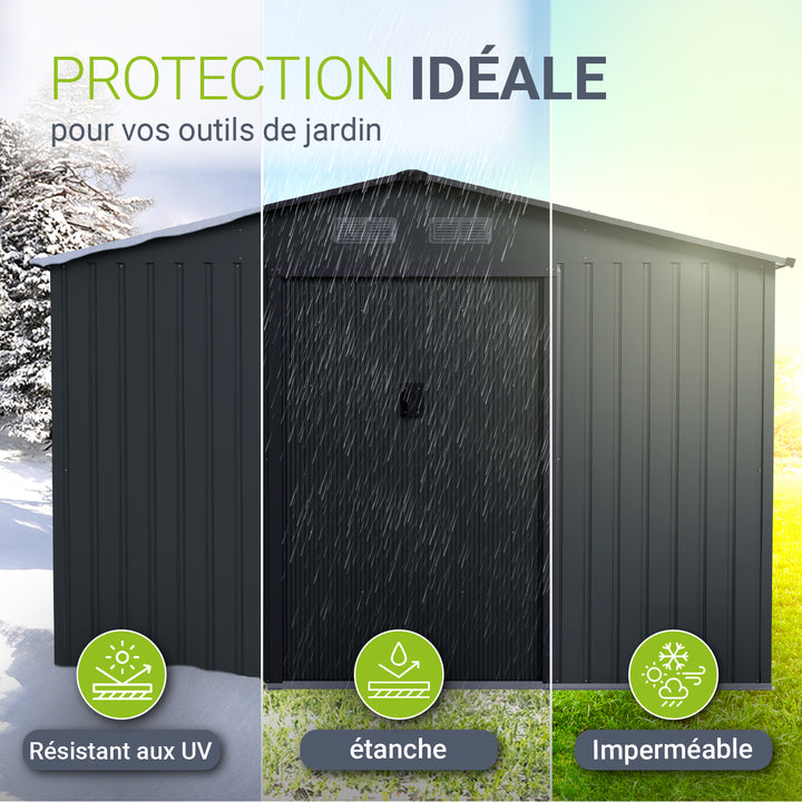 Abri à outils en métal
