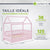Lit enfant Marli 80 x 160 cm avec sommier