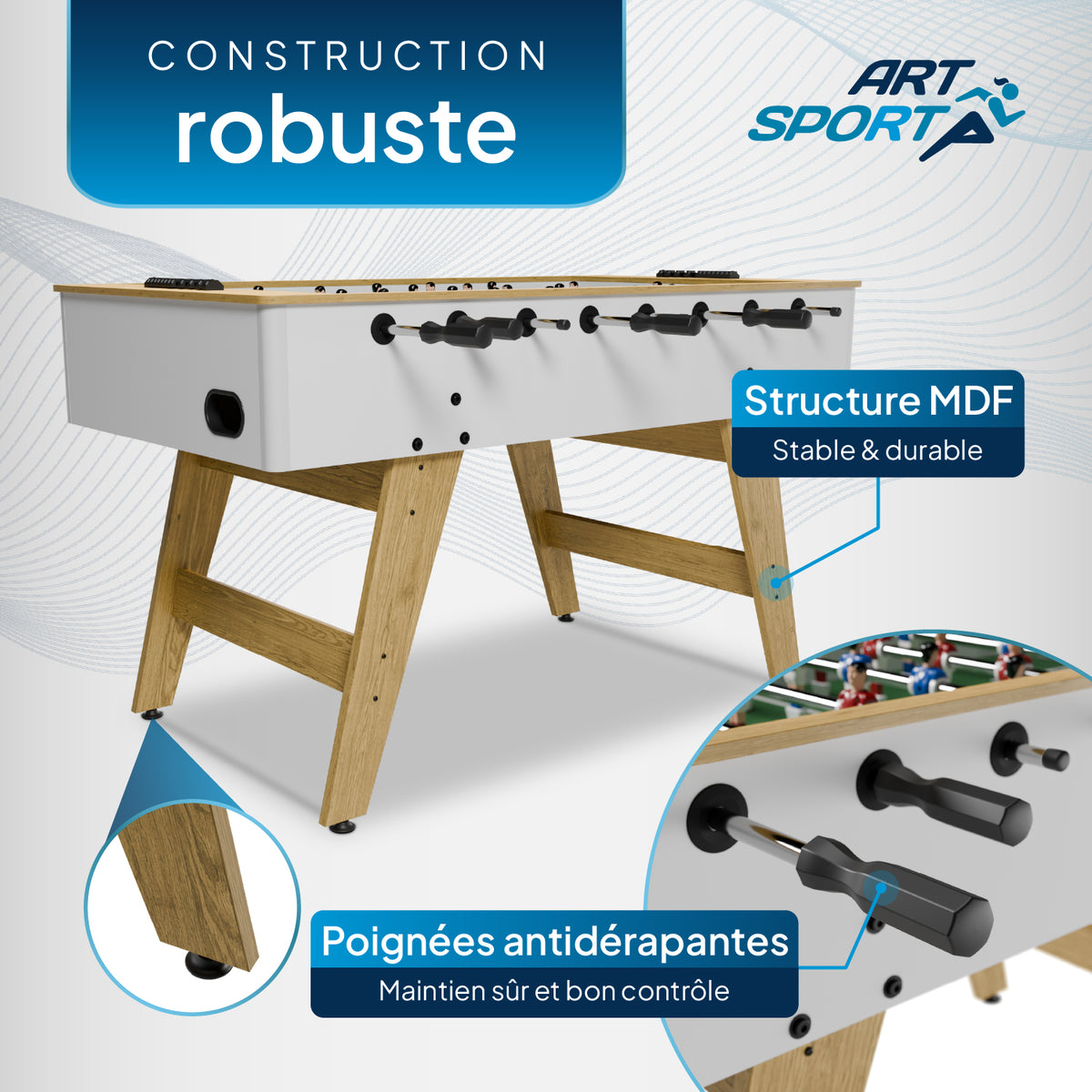 Table de kickert pour les enfants et les adultes
