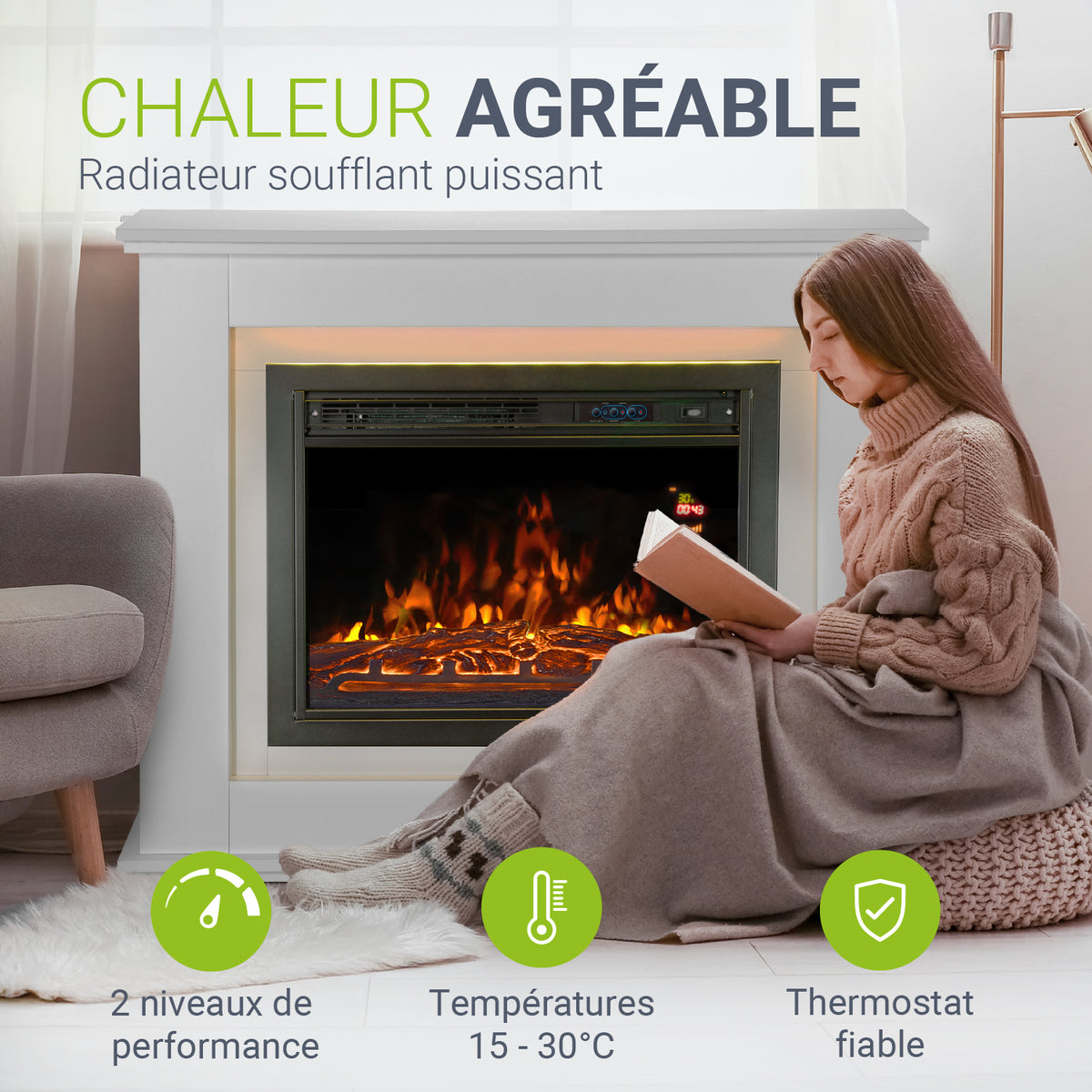 Cheminée électrique