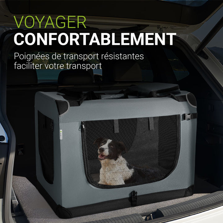 cage de transport pliable pour chien Lassie