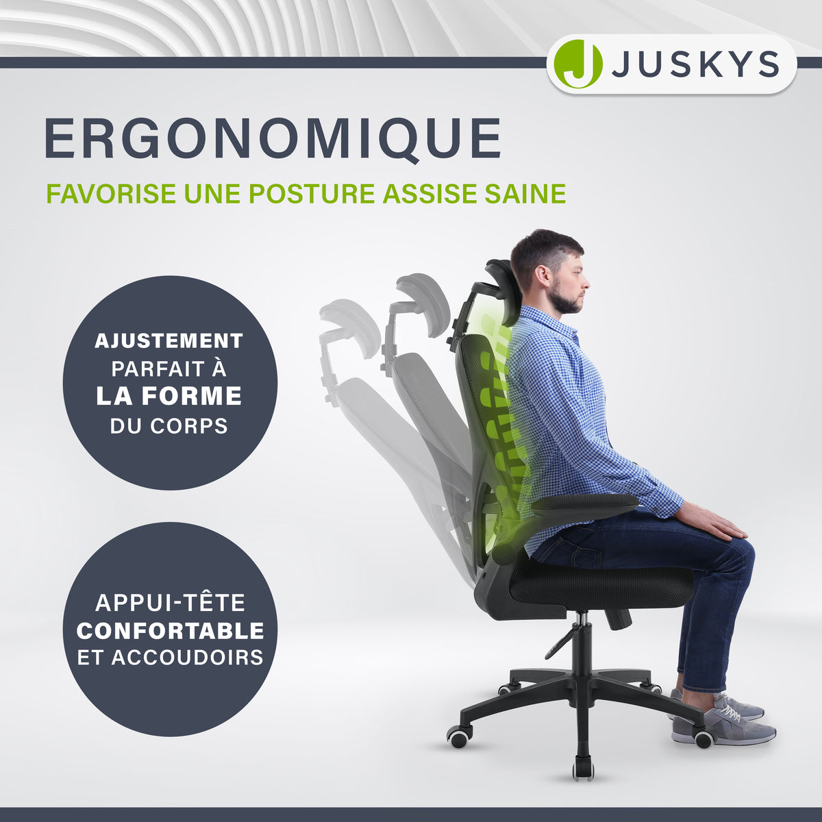 Chaise de bureau Baltimore