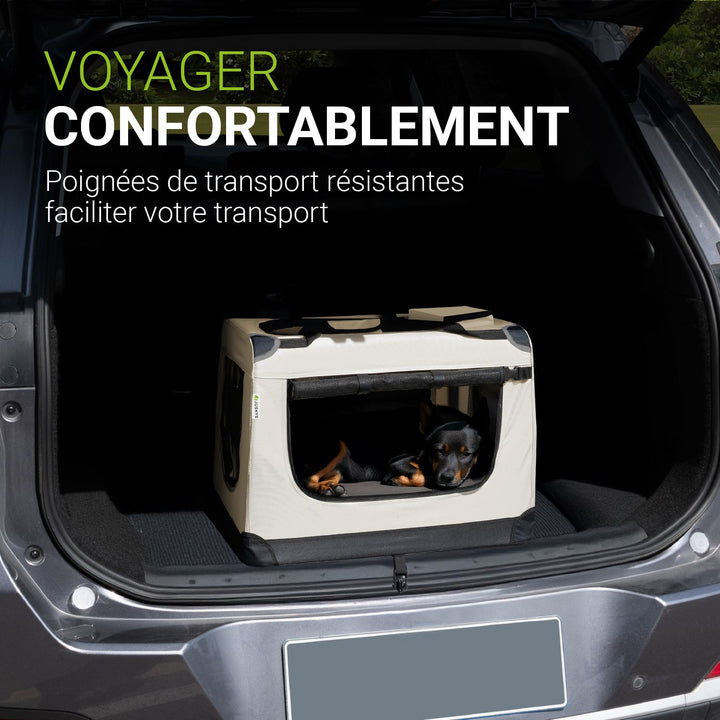cage de transport pliable pour chien Lassie